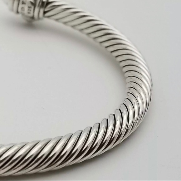 David Yurman 5mm Classic Cable Renaissance Bangle - Picture 6 of 8
